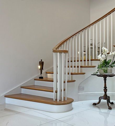 Transform Your Staircase: Custom Designs from Input Joinery